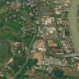 Amphoe Mueang Ang Thong map(satellite map)