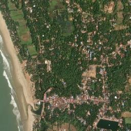 Gokarna map(satellite map)