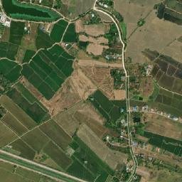 Amphoe Tha Ruea map(satellite map)