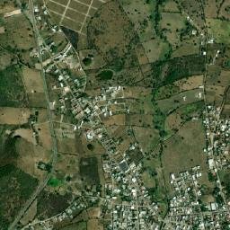 Agua Blanca map(satellite map)