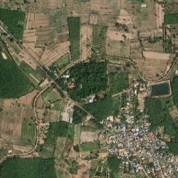 Amphoe Bua Chet map(satellite map)