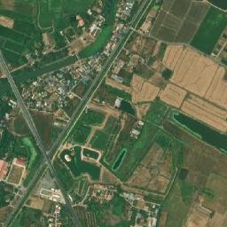 Amphoe Bang Pahan map(satellite map)