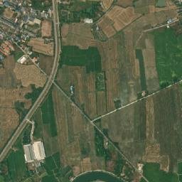 Amphoe Nakhon Luang map(satellite map)