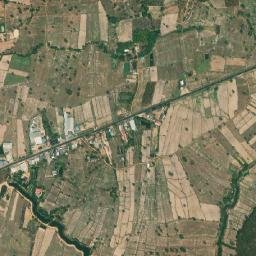 Amphoe Phanom Dong Rak map(satellite map)