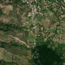 Santa Lucía map(satellite map)