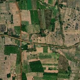 Amphoe Pa Kham map(satellite map)