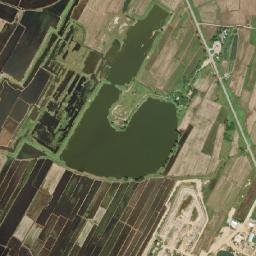 Amphoe Bang Ban map(satellite map)