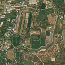 Amphoe Nong Khae map(satellite map)