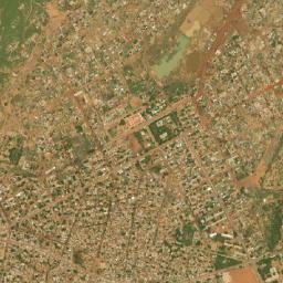 Bandiagara map(satellite map)