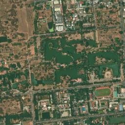 Amphoe Phra Nakhon Si Ayutthaya map(satellite map)