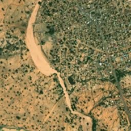Ouallam map(satellite map)