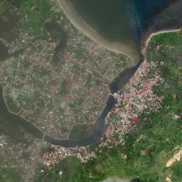 Paracale map(satellite map)