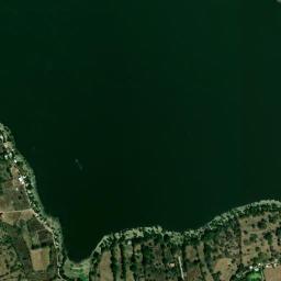 Satellite view of Lago de Guija