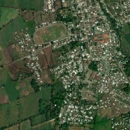 La Democracia map(satellite map)
