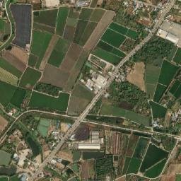 Amphoe Song Phi Nong map(satellite map)