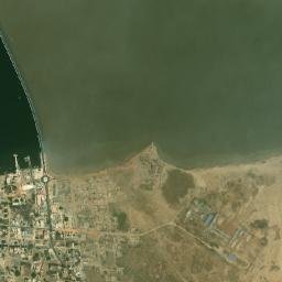 Foundiougne map(satellite map)