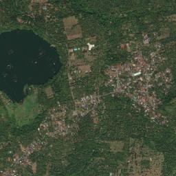 Santa Catalina map(satellite map)