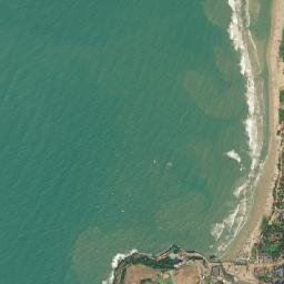 Murudeshwara map(satellite map)