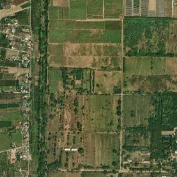 Kamphaeng Saen District map(satellite map)