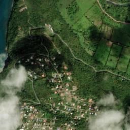 Anse La Raye map(satellite map)