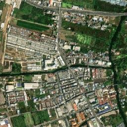 Bang Bua Thong map(satellite map)