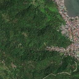 Guinayangan Fourth District of Quezon map(satellite map)