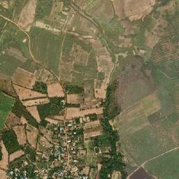 Amphoe Watthana Nakhon map(satellite map)