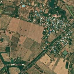 Amphoe Khok Sung map(satellite map)