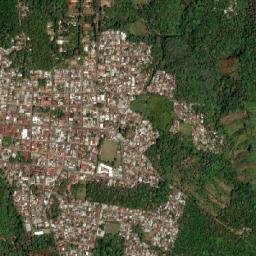 Juayúa map(satellite map)