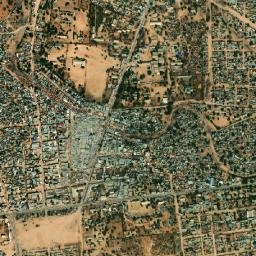 Abéché map(satellite map)