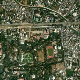 Nakhon Pathom map(satellite map)