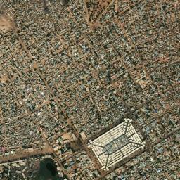Zinder map(satellite map)