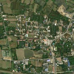 Amphoe Nakhon Chai Si map(satellite map)
