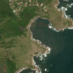 Honeymoon Beach map(satellite map)