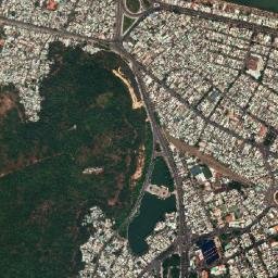 Qui Nhon map(satellite map)