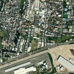 Huai Khwang map(satellite map)