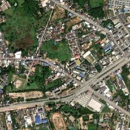 Phanom Sarakham map(satellite map)