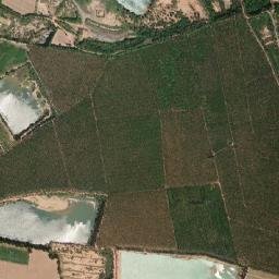 Amphoe Phanom Sarakham map(satellite map)