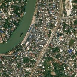 Photharam map(satellite map)