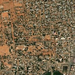 El Fasher map(satellite map)