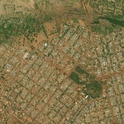 Ouahigouya map(satellite map)