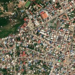 Sisophon map(satellite map)
