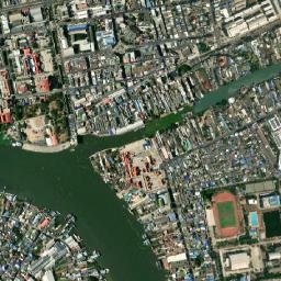 Samut Sakhon map(satellite map)