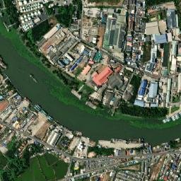 Amphoe Mueang Samut Sakhon map(satellite map)