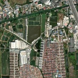 Amphoe Bang Pakong map(satellite map)