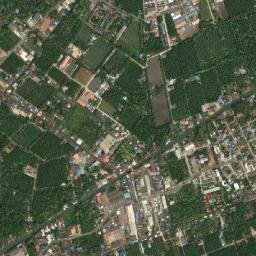 Damnoen Saduak map(satellite map)