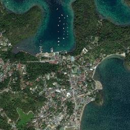 Puerto Galera map(satellite map)