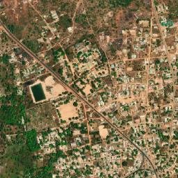 Mansa Konko map(satellite map)