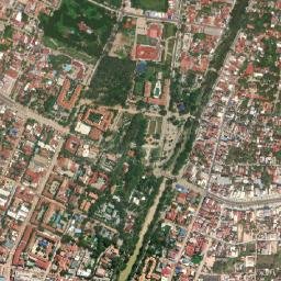 Siem Reap map(satellite map)