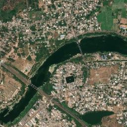 Ponneri map(satellite map)